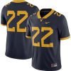 West Virginia Mountaineers #22 Home Game Jersey - Navy