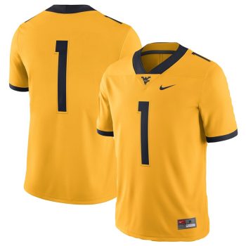 West Virginia Mountaineers Alternate Game Jersey - Gold