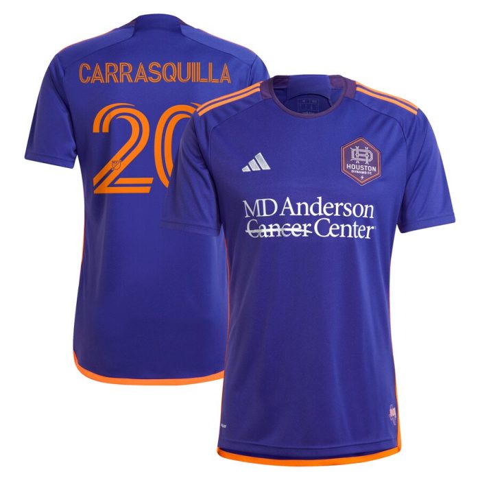 Adalberto Carrasquilla Houston Dynamo FC 2024 Still Holdin' Replica Player Jersey Purple