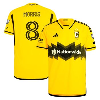 Aidan Morris Columbus Crew 2024 The Home Kit Player Jersey - Yellow