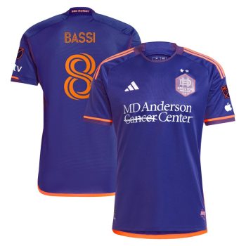 Amine Bassi Houston Dynamo FC 2024 Still Holdin' Player Jersey Purple