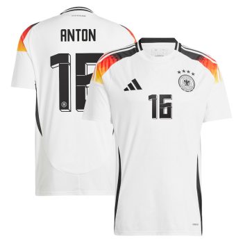 Anton 16 Germany National Team 2024 Home Men Jersey - White