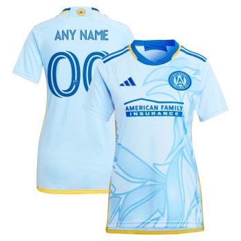 Atlanta United FC Women's 2024 The Resurgens Kit Replica Custom Jersey - Light Blue