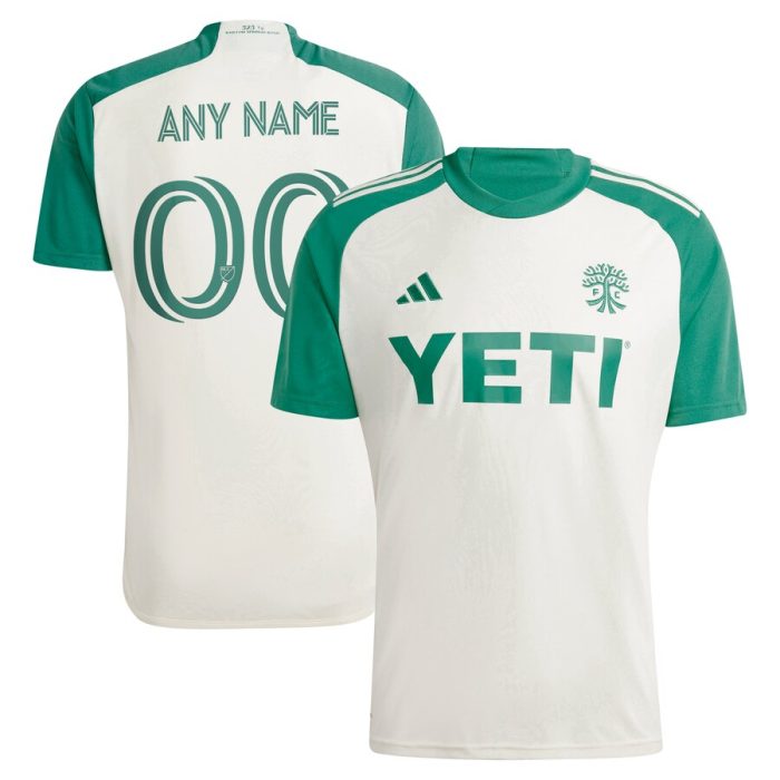 Austin FC 2024 The Armadillo Kit Replica Custom Jersey Tan