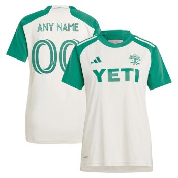 Austin FC Women's 2024 The Armadillo Kit Replica Custom Jersey Tan