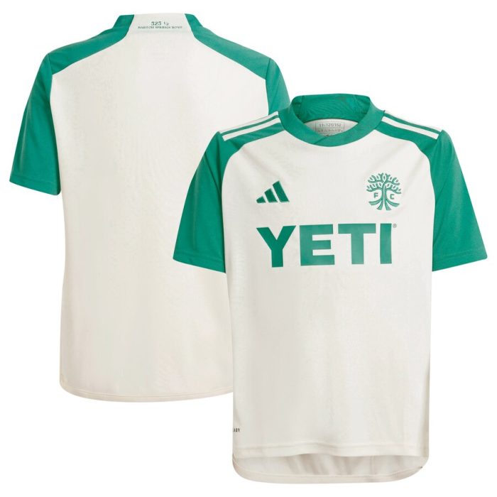 Austin FC Youth 2024 The Armadillo Kit Replica Jersey Tan