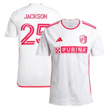 Aziel Jackson St. Louis City SC 2024 The Confluence Kit Replica Player Jersey - White