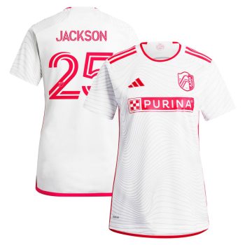 Aziel Jackson St. Louis City SC Women's 2024 The Confluence Kit Replica Player Jersey - White