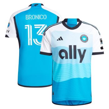 Brandt Bronico Charlotte FC 2024 The Carolina Kit: Explore Player Jersey - Blue