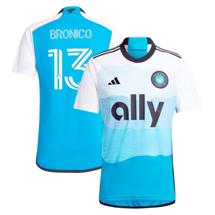 Brandt Bronico Charlotte FC 2024 The Carolina Kit: Explore Replica Player Jersey - Blue