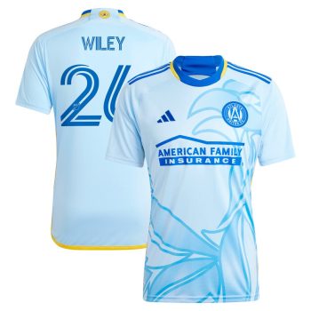 Caleb Wiley Atlanta United FC 2024 The Resurgens Kit Replica Player Jersey - Light Blue