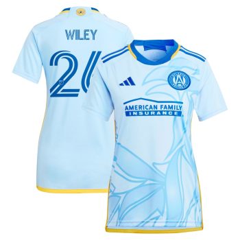 Caleb Wiley Atlanta United FC Women's 2024 The Resurgens Kit Replica Player Jersey - Light Blue