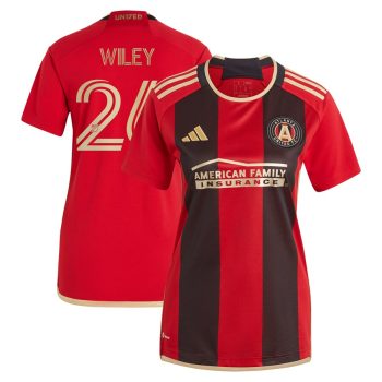 Caleb Wiley Atlanta United FC Women's 2024 The17's Kit Replica Player Jersey - Black