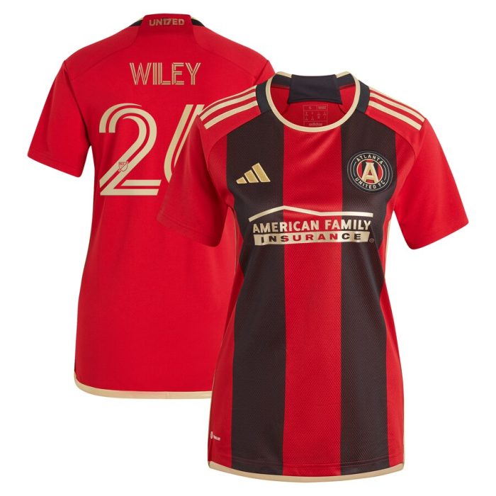 Caleb Wiley Atlanta United FC Women's 2024 The17's Kit Replica Player Jersey - Black