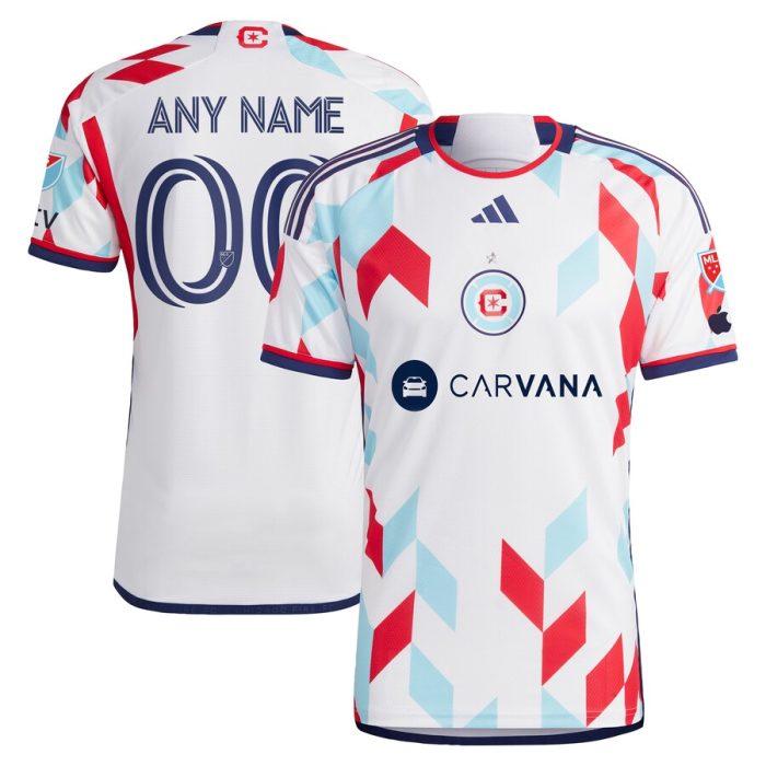 Chicago Fire 2024 A Kit For All Custom Jersey White