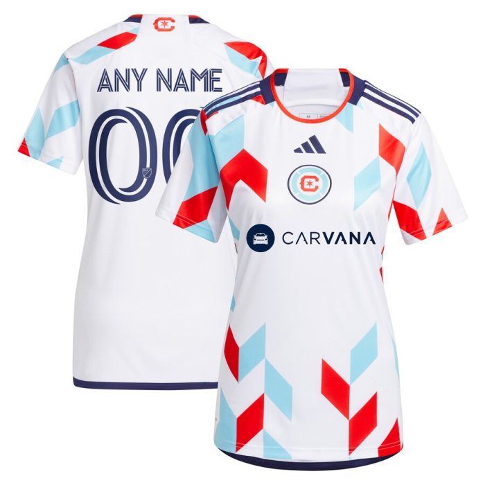 Chicago Fire Women's 2024 A Kit For All Replica Custom Jersey White