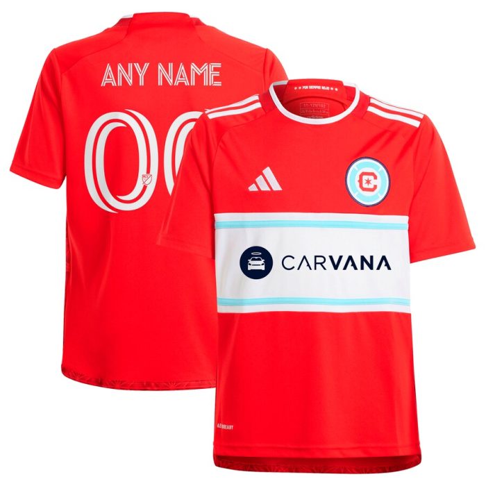 Chicago Fire Youth 2024 Return To Red Replica Custom Jersey Red