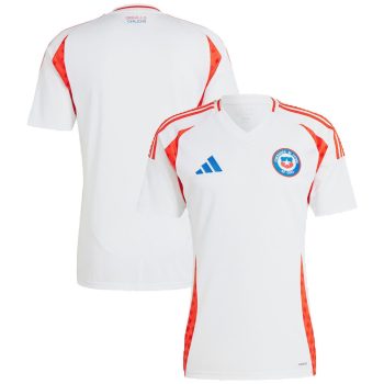 Chile National Team 2024 Away Men Jersey - White