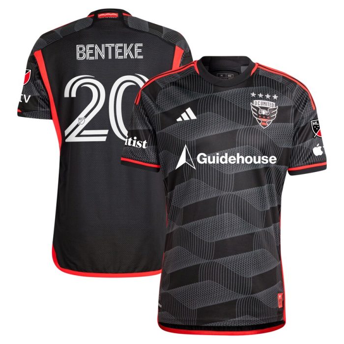 Christian Benteke D.C. United 2024 The Icon Kit Player Jersey Black