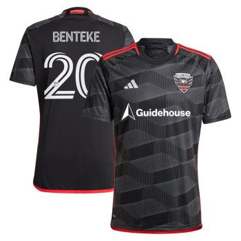 Christian Benteke D.C. United 2024 The Icon Kit Replica Player Jersey Black