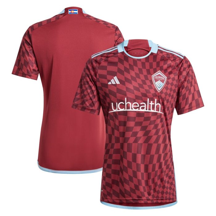 Colorado Rapids 2024 One Flag Kit Replica Jersey - Burgundy