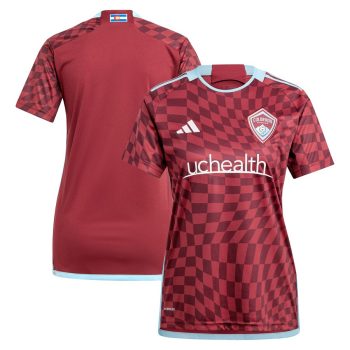 Colorado Rapids Women's 2024 One Flag Kit Replica Jersey - Burgundy