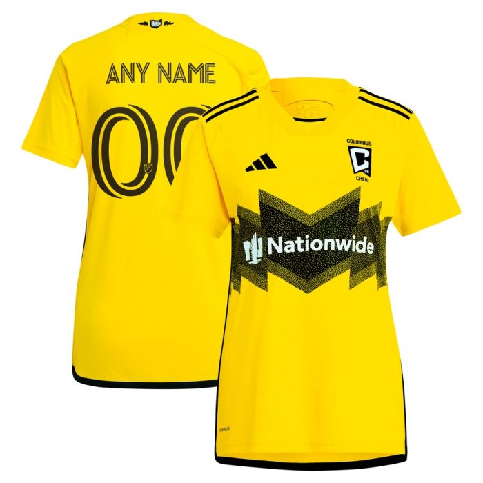 Columbus Crew Women's 2024 The Home Kit Replica Custom Jersey - Yellow