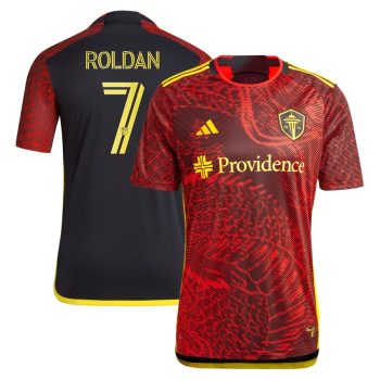 Cristian Roldan Seattle Sounders FC 2024 The Bruce Lee Kit Replica Player Jersey Red