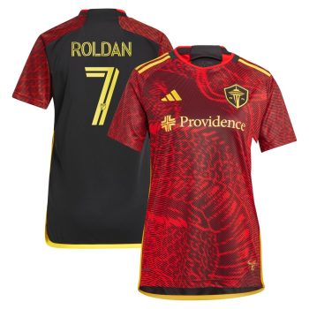 Cristian Roldan Seattle Sounders FC Women's 2024 The Bruce Lee Kit Replica Player Jersey Red