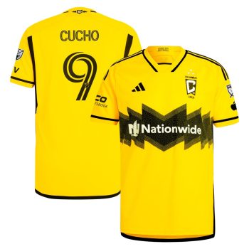 Cucho Hernandez Columbus Crew 2024 The Home Kit Player Jersey - Yellow