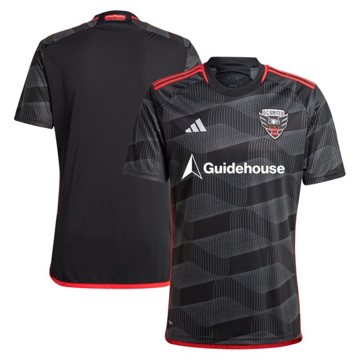 D.C. United 2024 The Icon Kit Replica Jersey Black