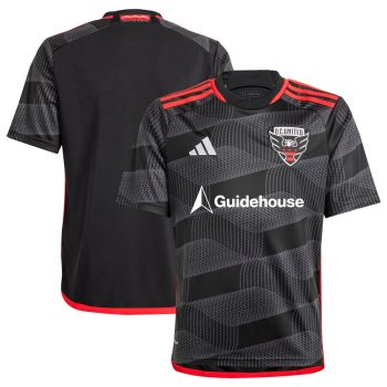 D.C. United Youth 2024 The Icon Kit Replica Jersey Black