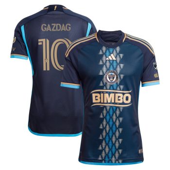 Daniel Gazdag Philadelphia Union 2024 The XV Kit Player Jersey Navy