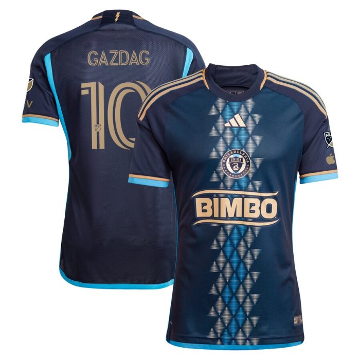 Daniel Gazdag Philadelphia Union 2024 The XV Kit Player Jersey Navy