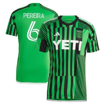 Daniel Pereira Austin FC 2024 Las Voces Kit Replica Player Jersey Green