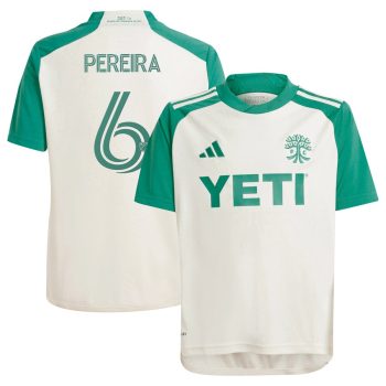 Daniel Pereira Austin FC Youth 2024 The Armadillo Kit Replica Player Jersey Tan