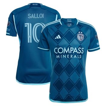 Daniel Salloi Sporting Kansas City 2024 Diamonds Our Forever Player Jersey Navy