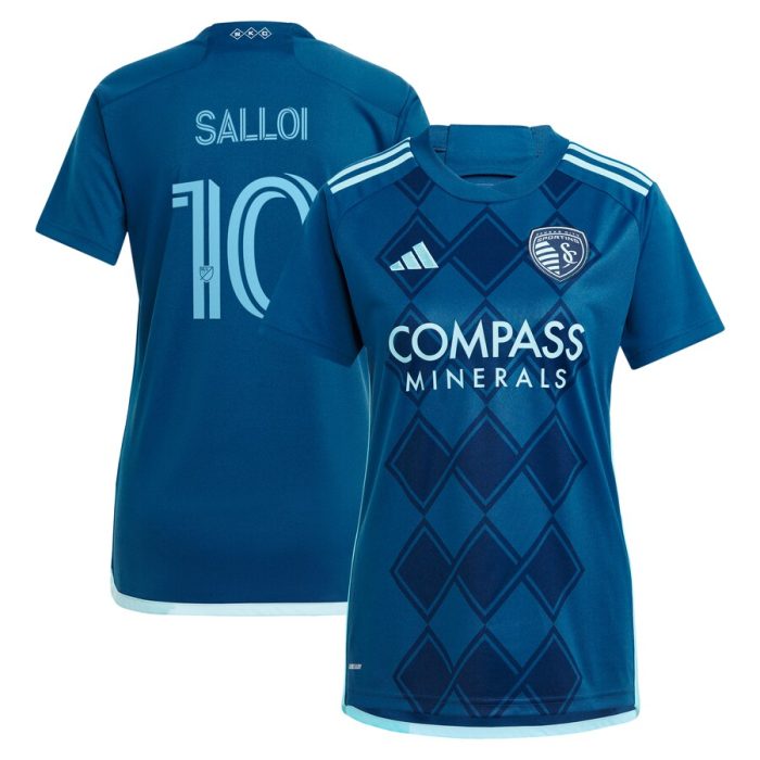 Daniel Salloi Sporting Kansas City Women's 2024 Diamonds Our Forever Replica Player Jersey Navy