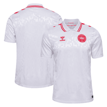 Denmark National Team 2024 Away Stadium Men Jersey - White