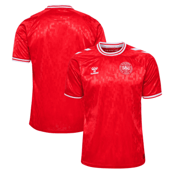 Denmark National Team 2024 Home Stadium Men Jersey - Red