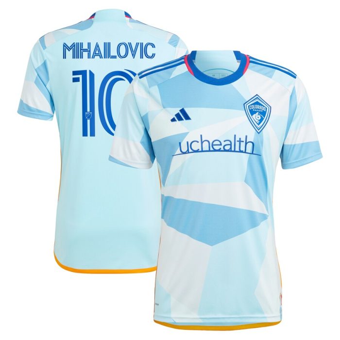 Djordje Mihailovic Colorado Rapids 2024 New Day Kit Replica Player Jersey - Light Blue