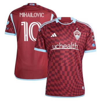 Djordje Mihailovic Colorado Rapids 2024 One Flag Kit Player Jersey - Burgundy