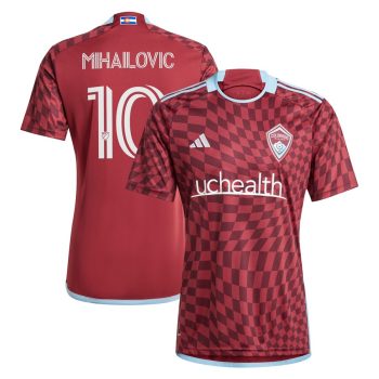 Djordje Mihailovic Colorado Rapids 2024 One Flag Kit Replica Player Jersey - Burgundy