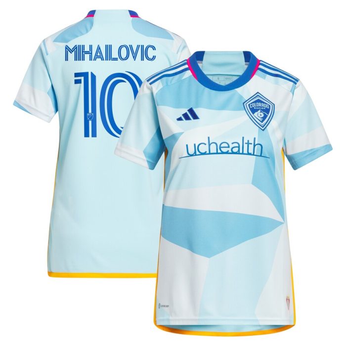 Djordje Mihailovic Colorado Rapids Women's 2024 New Day Kit Replica Player Jersey - Light Blue