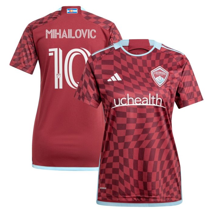 Djordje Mihailovic Colorado Rapids Women's 2024 One Flag Kit Replica Player Jersey - Burgundy