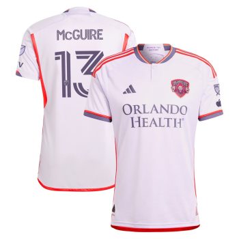 Duncan McGuire Orlando City SC 2024 Legacy Kit Player Jersey Purple