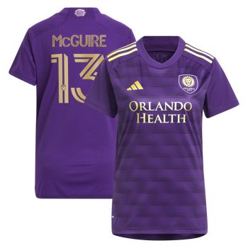 Duncan McGuire Orlando City SC Women's 2024 The Wall Kit Replica Player Jersey Purple