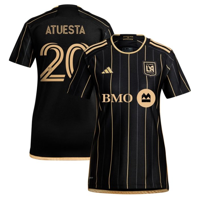 Eduard Atuesta LAFC Women's 2024 Primary Replica Player Jersey - Black