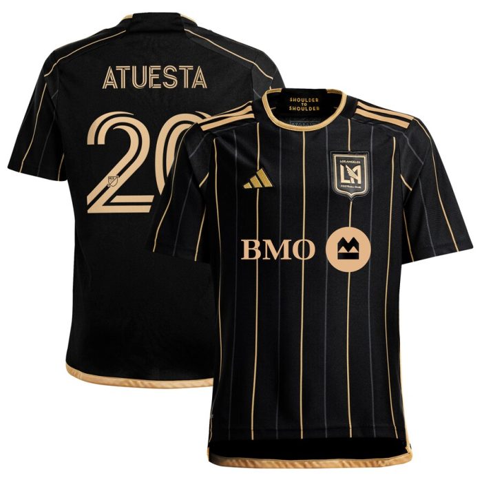 Eduard Atuesta LAFC Youth 2024 Primary Replica Player Jersey - Black