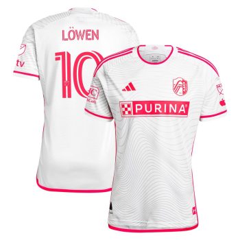 Eduard Lowen St. Louis City SC 2024 The Confluence Kit Player Jersey - White